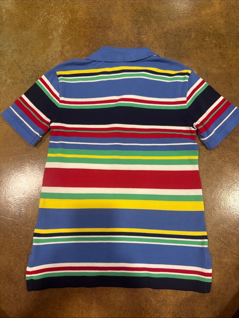 Polo by Ralph Lauren🏇Boys Striped Polo Shirt Size 8 - Picture 4 of 5